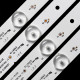 XY-407 Подсветка для матрицы V400HJ6-PE1, модель LED40D12-ZC14-04(A), LED40D12-02(A), 30340012205, 30340012203(комплект 4 шт)