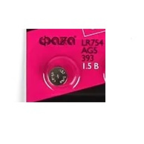 Батарейка AG-5 LR754, LR48, 193, SR754W,393, CP93A, AG5 Код: T242