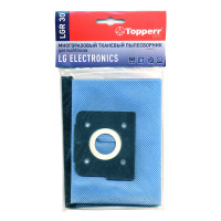 Topperr Пылесборник многоразовый для пылесоса LG (тип TB-33, TB-34, TB-39, DB-33),1 шт. в уп. 1495