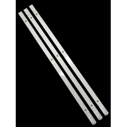 XY-658 LED подсветка. T0T-28B2550-3030C-5S1P 523mm 5led 3pcs/set 6V1W