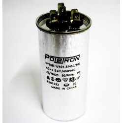 Конденсатор  40+1,5 мф 450V совмещенный. RF06B136