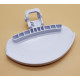 Ручка дверцы люка СМА Zanussi, Electrolux, Aeg. DHL008ZN, 50294509000 зам.4055055653, DHL003ZN