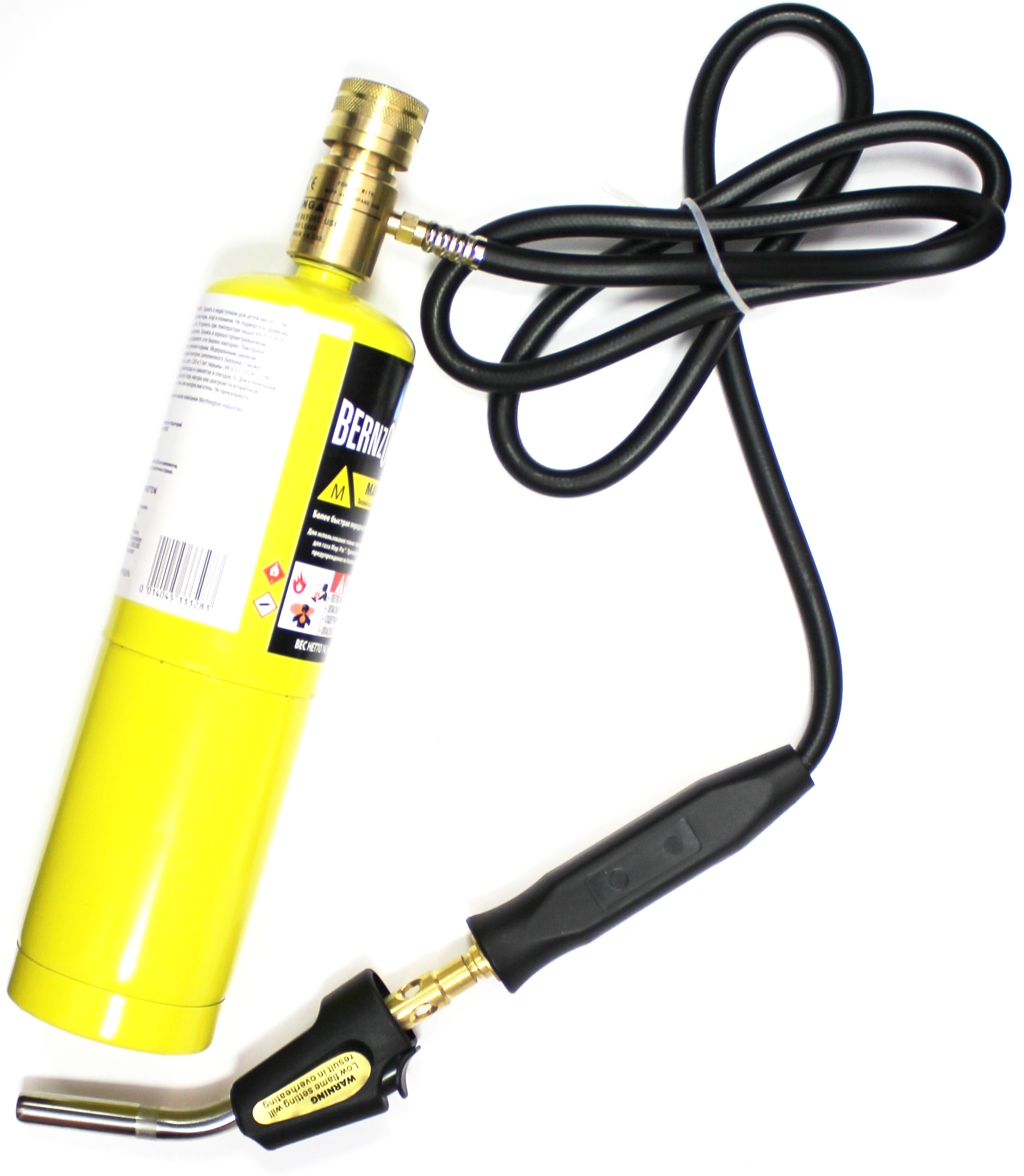 Горелка Т-СА пьезоподжиг, шланг (баллон в комплекте не идет)