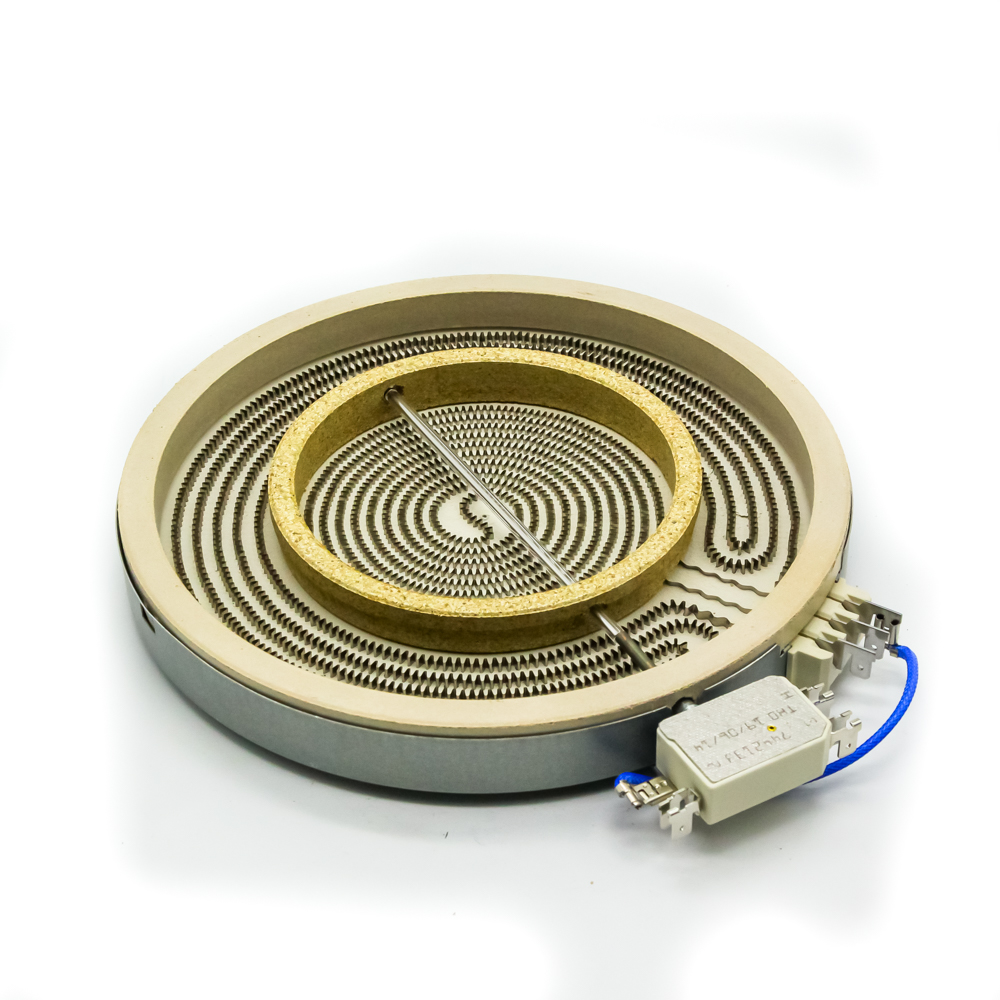 Конфорка с зоной расширения для стеклокерамических плит 2100/700W, D210/120мм G607619