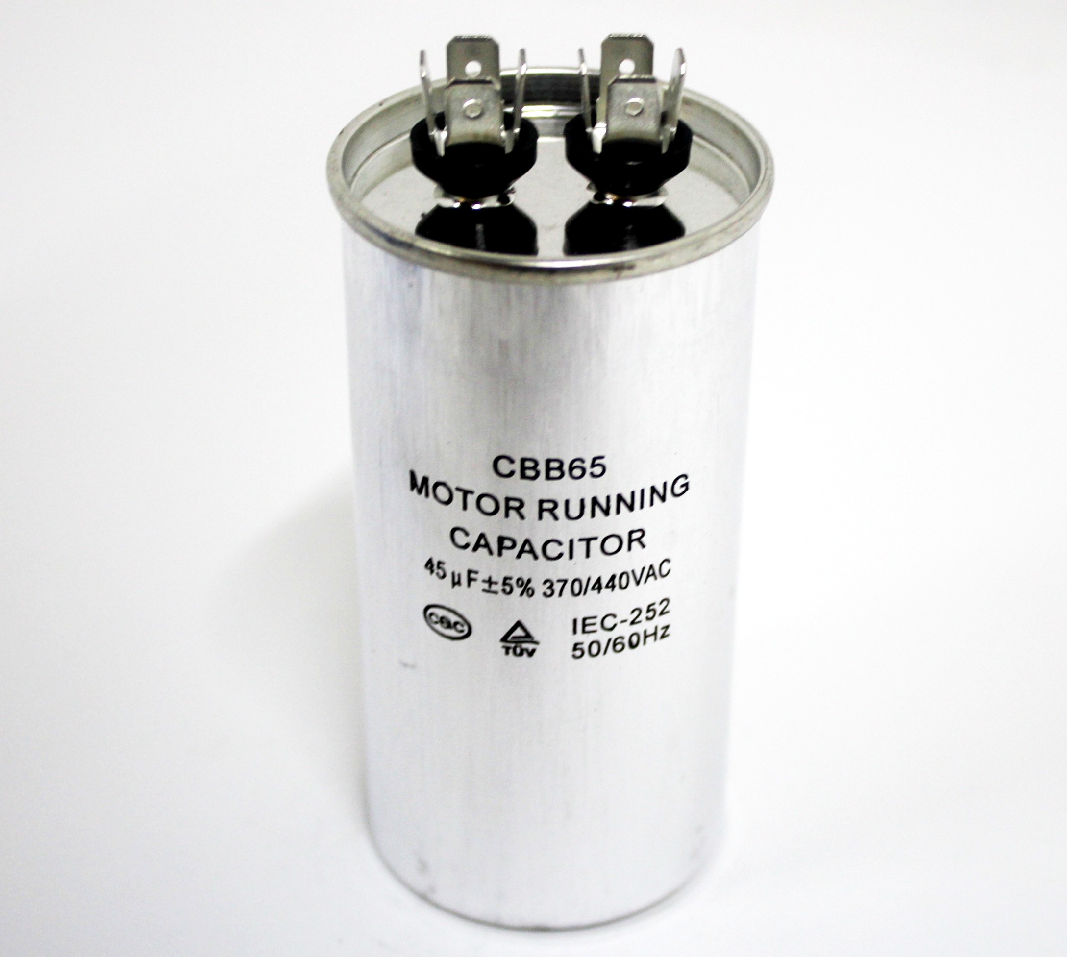 Конденсатор CBB65  BC 45 мф 440V. BC345