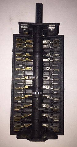 Переключатель режимов духовки ZX-855 16(5)/250 T150 10поз. EP244