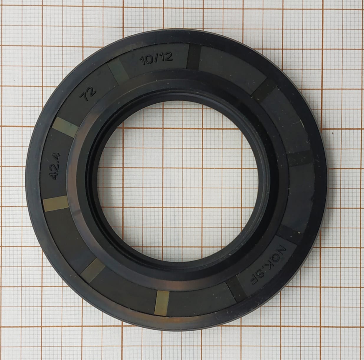 Сальник бака 42.4x72x10/12 для стиральной машины Bosch 619809