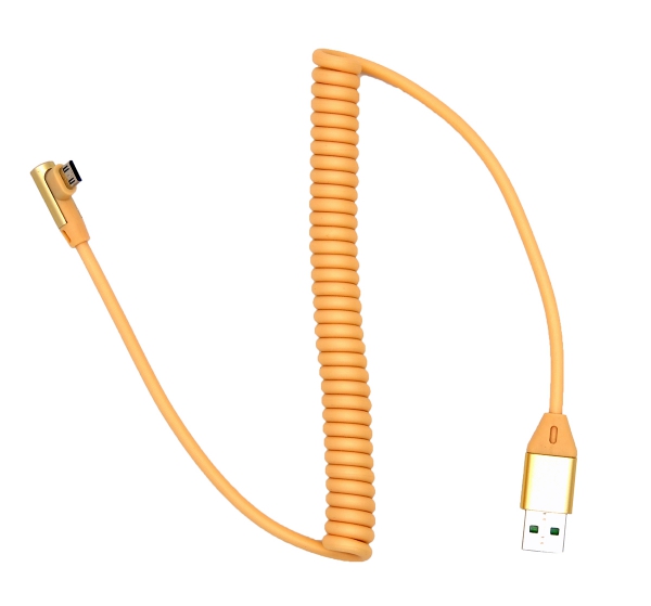 T362  Кабель USB 2А Орбита KM-140 витой (microUSB) 1м