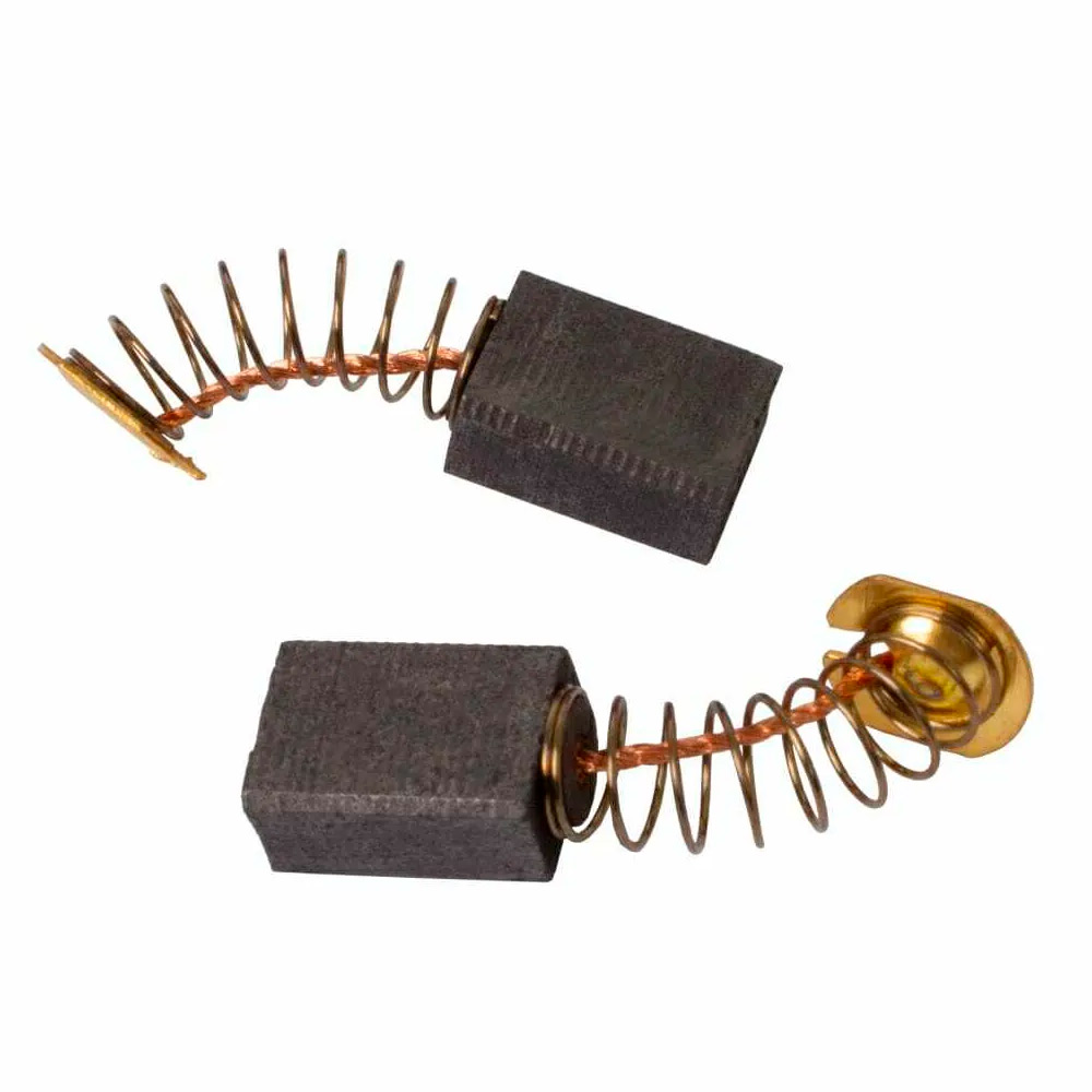 SDM-28037 Комплект из двух угольных щеток для электроинструмента MAKITA (пружина, пятак), размеры: 6