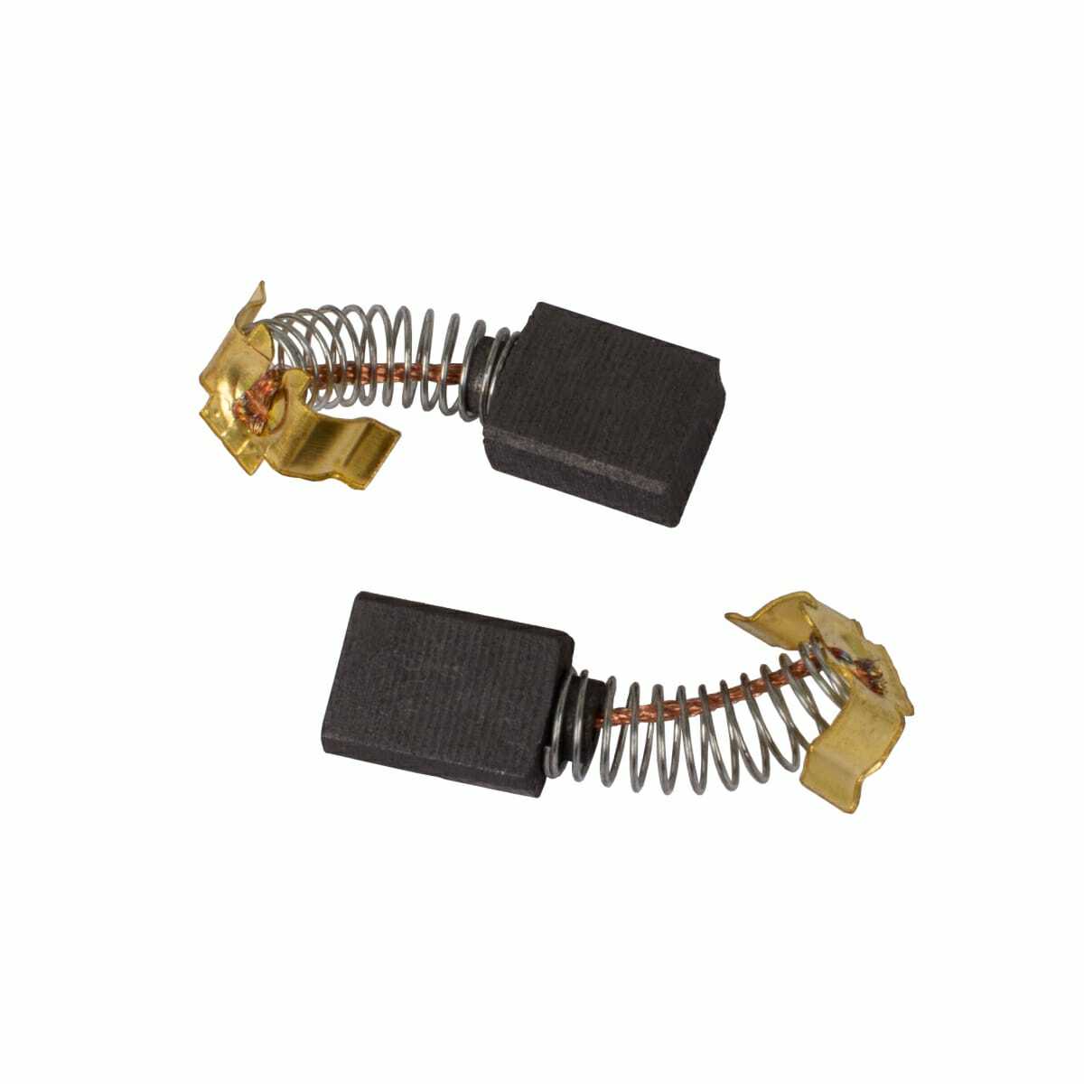 SDM-28038 Комплект из двух угольных щеток для электроинструмента MAKITA (пружина, пятак-уши), размер