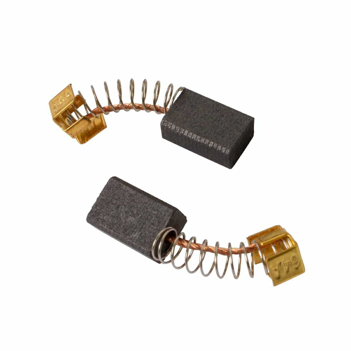 Комплект из двух угольных щеток для электроинструмента MAKITA (пружина, пятак-уши) SDM-28044