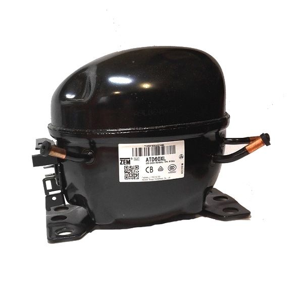 Компрессор 160 Вт, R134a, ZEM  ATD60XL, зам. GVM57AT, 481281719389, L283273, GVM57AA, L309922