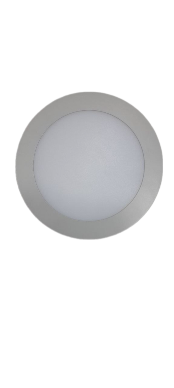 Белая КРУГЛАЯ Лампа светодиодная в комплекте с ЭПРА 12W 6500K  860Lm 85-265V. Металлический корпус 