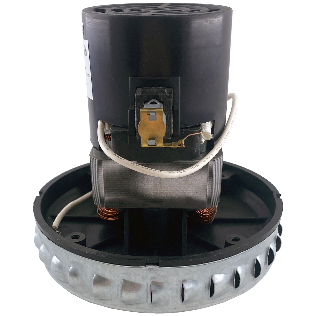 VC07121W Мотор пылесоса VCM-H1400W (H=131/38, D130/135/67.5mm), зам.11me116, V2Z-P25