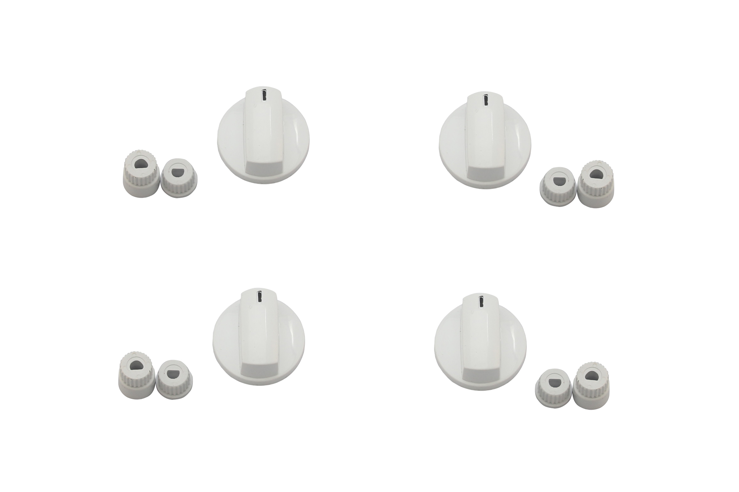 Универсальные ручки духовки/плиты Белые, 0025839