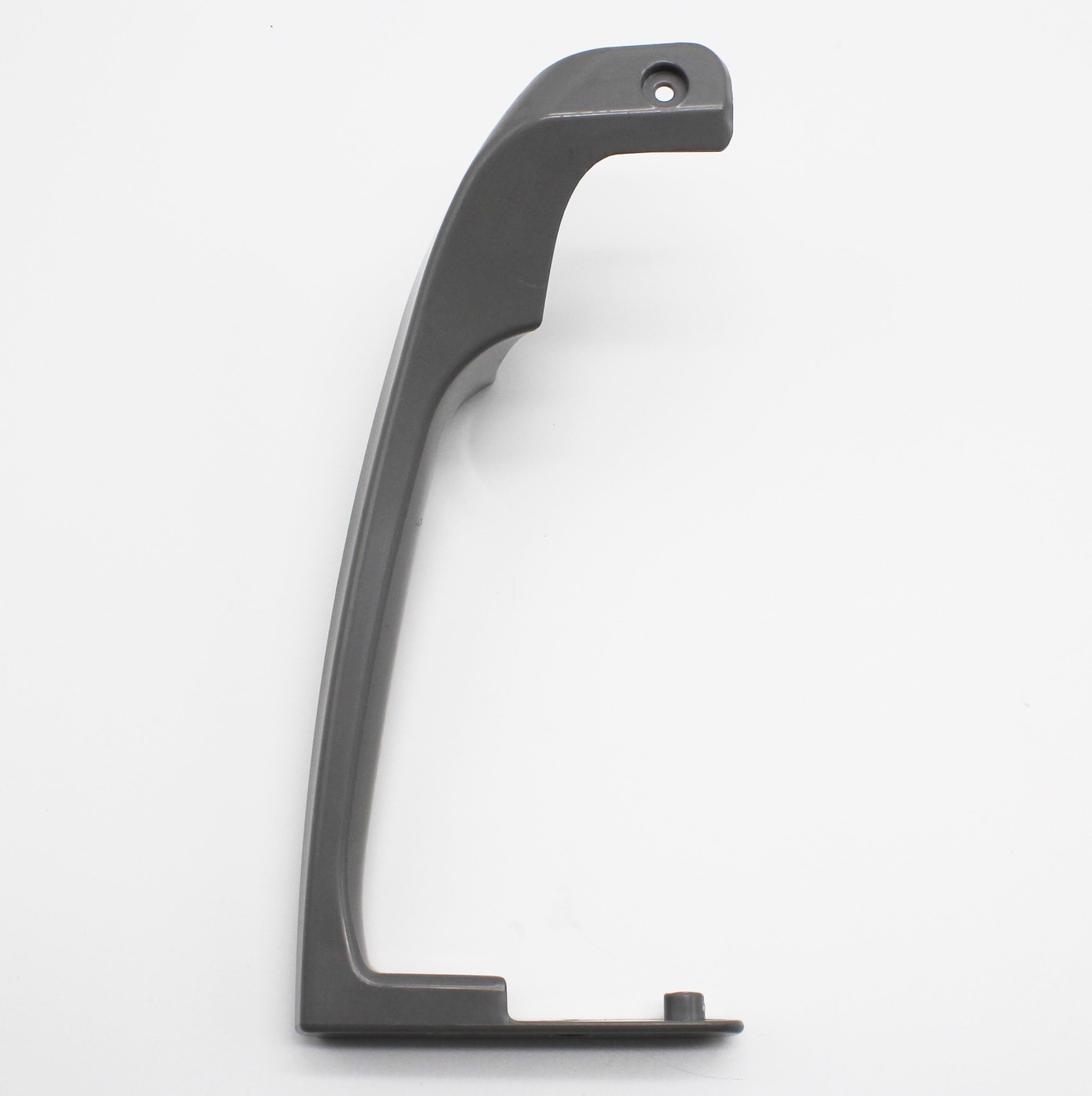 Ручка холодильника нижняя, оригинал, СЕРАЯ, Бирюса