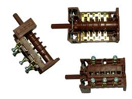 Переключатель духовки, Abat, 4 позиции, контакты под винт 840502 зам. 840511