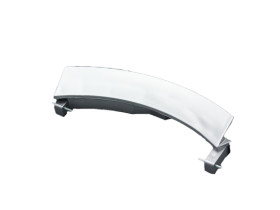  WL237, !DHL010BO= !Ручка люка Bosch-00648581, 751786, белая, зам. `Bo3819.  wm10s44aoe