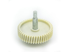  ISL8222 Шестеренка для мясорубки Polaris, Panasonic с метал. валом D81/8 L73/18 CH001 (косые зубья)