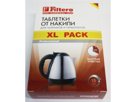  Арт.609 Filtero Таблетки от накипи для чайников, XL Pack 15шт