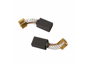 Комплект из двух угольных щеток для электроинструмента MAKITA (пружина, пятак-уши) SDM-28046
