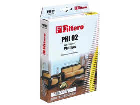  05219 Filtero PHI 02 (3) ЭКОНОМ, пылесборники