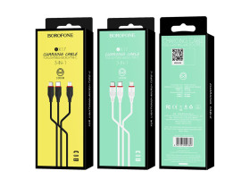 Кабель Borofone BX17 3in1