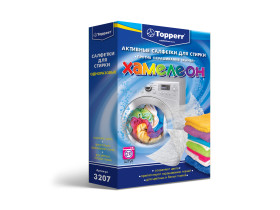 Салфетка для улавливания цвета при стирке, 20 шт. в коробке