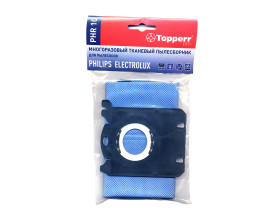  PHR 10 Topperr Пылесборник многоразовый для пылесоса Philips, Electrolux (типCRP 485/01,ET1),1 шт. в