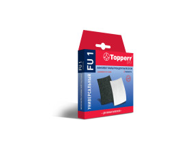  FU 1 Topperr Комплект универсальных фильтров для пылесоса Electrolux, Zanussi