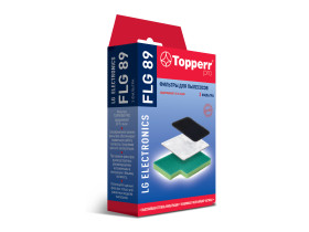  FLG 89 Topperr Комплект фильтров для пылесосов LG VC73...,83...;VK80...,81...,88..,89..., зам. VPM-SGS, MDJ49551603, MDJ63305401