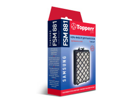 FSM 881 Topperr Hepa-фильтр для пылесосов Samsung SC88.. (DJ97-01670D).