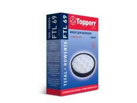  FTL 69 Topperr Губчатый фильтр для пылесосов Tefal TW69.., TW72..Rowenta RO69.., RO72.. (RS-22300003