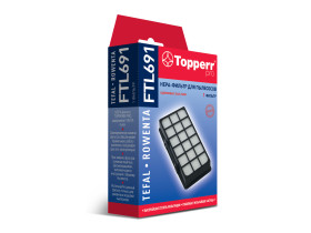FTL 691 Topperr Hepa-фильтр для пылесосов Tefal TW63..,TW64..,TW68.,TW69.,TW72.,TW74.,TW76.,TW77.(RS