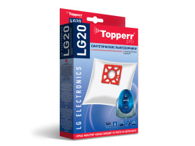  LG 20 Topperr Пылесборник синтетический для пылесоса LG (Тип TB-36) Magic,Turbo Storm, 4 шт.в ед. (G)