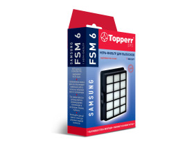  FSM 6 Topperr Hepa-фильтр для пылесосов Samsung SC65..,66..,67..,68.. (DJ97-00492A)