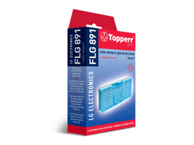  FLG 891 Topperr Фильтр для пылесосов LG (пр. до 09.17)  VC73...,83...;VK80...,81...,88..,89.(ADQ56691102)
