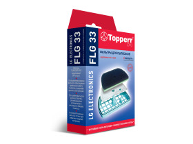 FLG 33 Topperr Комплект фильтров для пылесосов LG VC221.., 232.., 332..,VK691..,694.., 703..,705