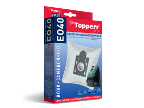  EO 40 Topperr Пылесборник синтетический для пылесоса EIO, Camerom, 4 шт.в ед.